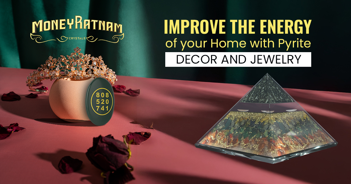 Improve the Energy of your Home with Pyrite Decor and Jewelry